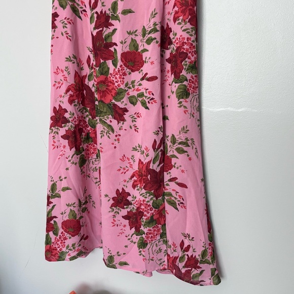 New! Reformation Juliette Valeria Rose, Pink Floral Size 8 - Picture 5 of 12